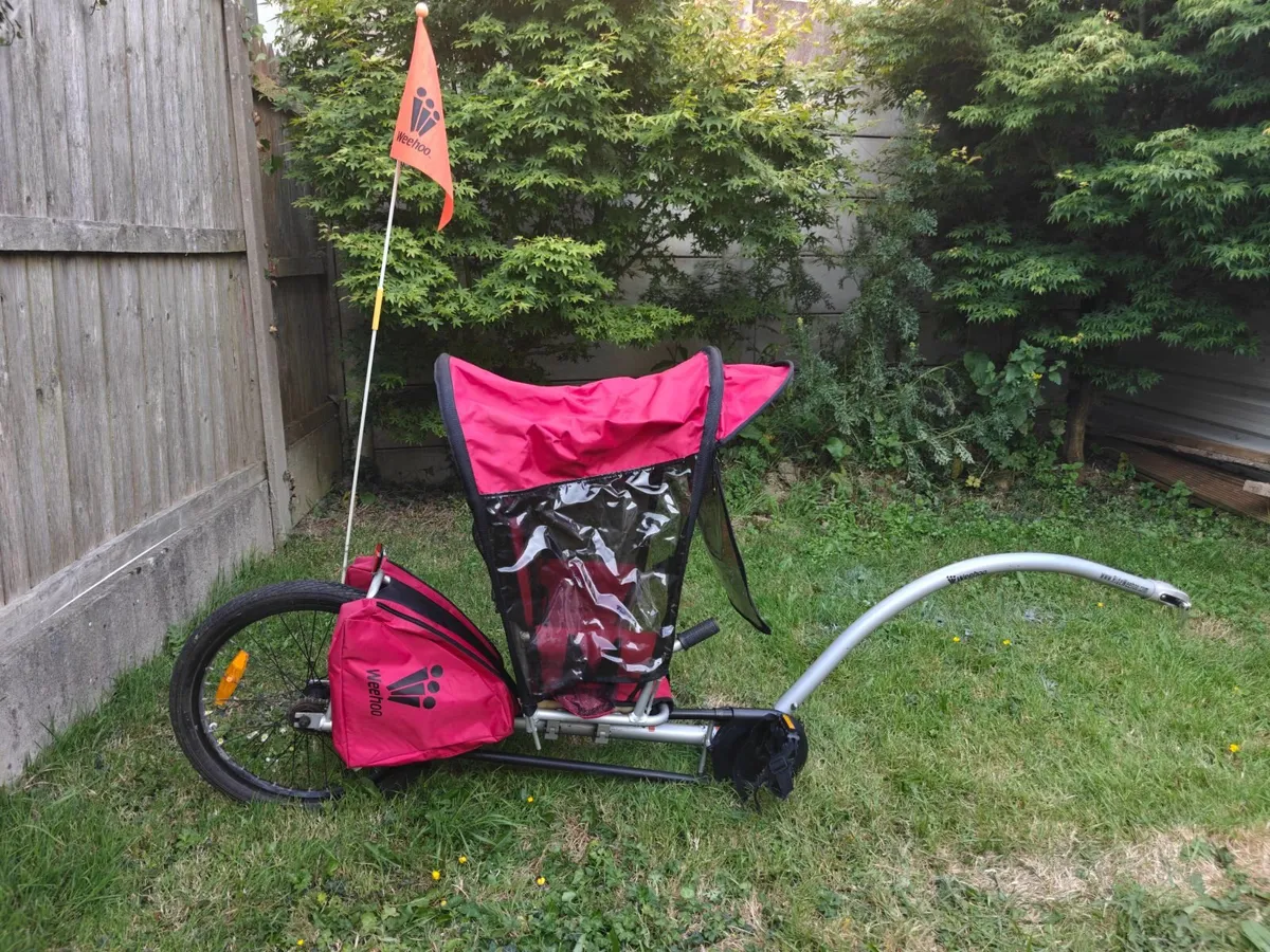 Weehoo TURBO Bike Trailer + Rain Cover Included! - Image 2
