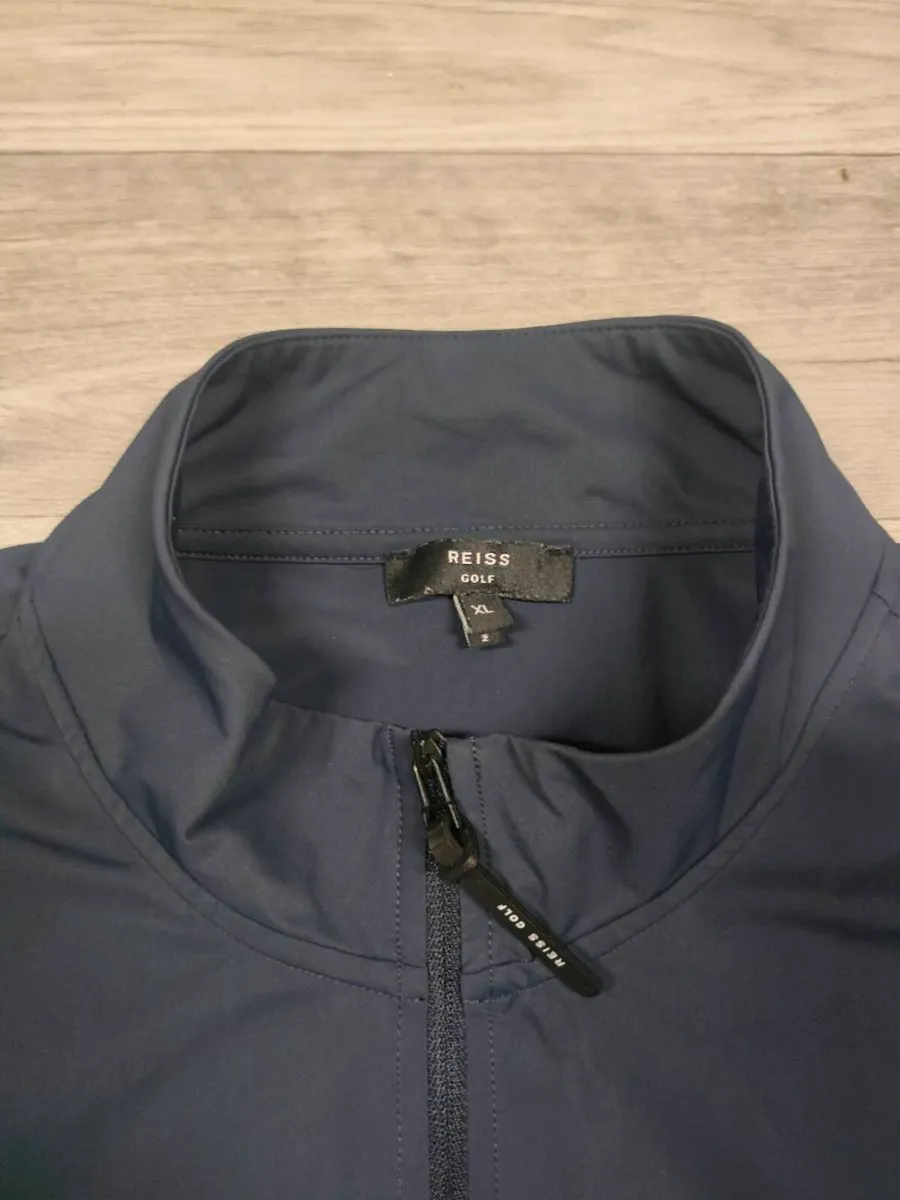 Reiss Golf Half Zip Top Polo Mens Large - Image 3