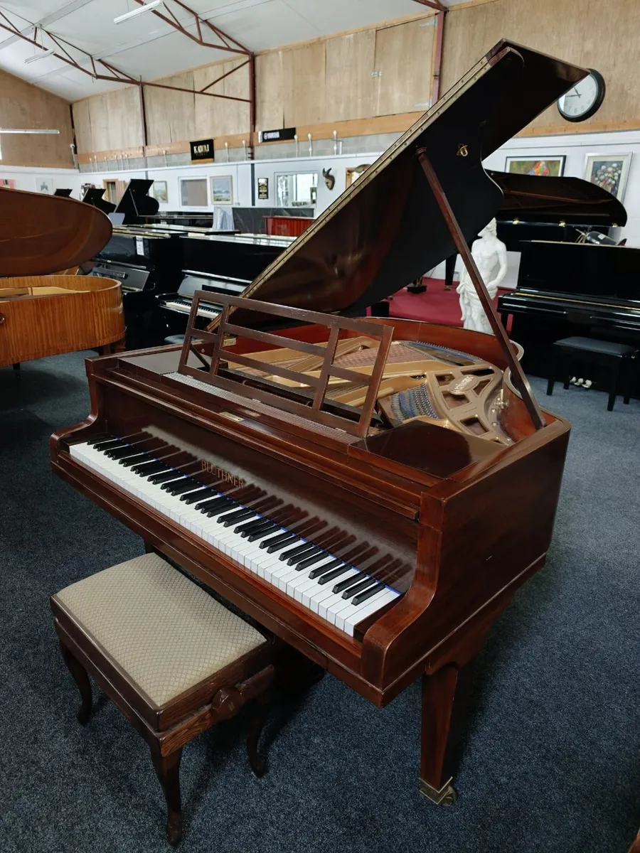 Blüthner Style IV Grand Piano | Mahogany - Image 3