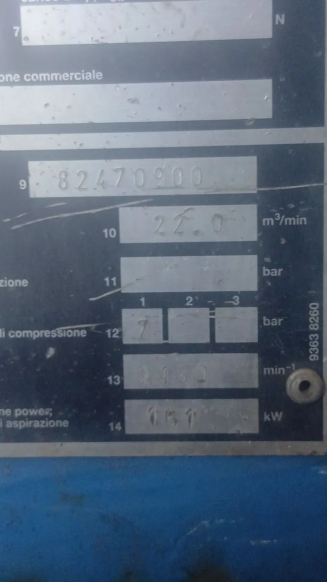 Compressor demag 800cfm - Image 2