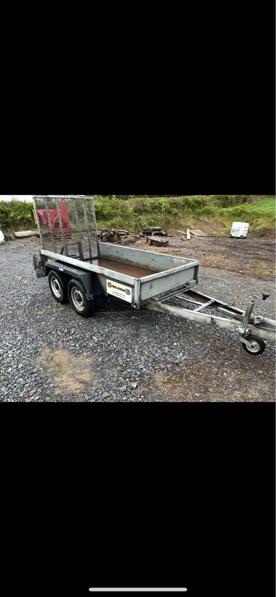 8x4 plant trailer - Image 1