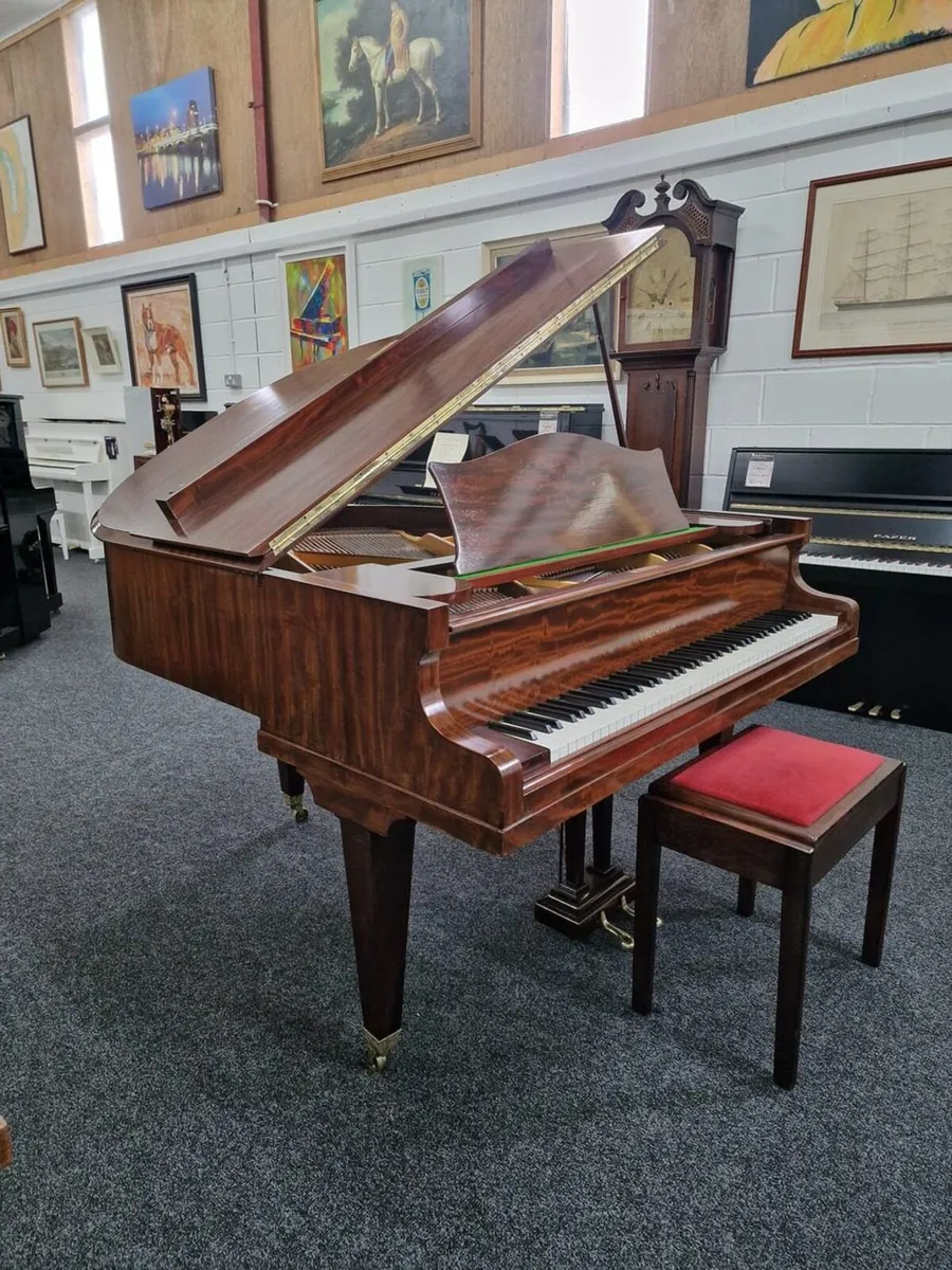 C.Bechstein Baby Grand Piano | Rich Figured Mahog - Image 2