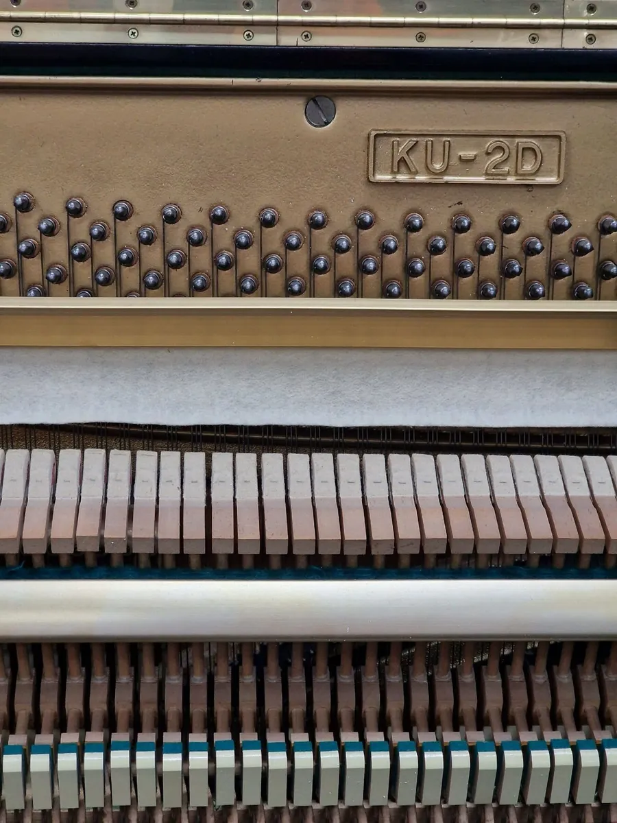 Kawai Upright Piano | KU-2D |  Polished Black - Image 3