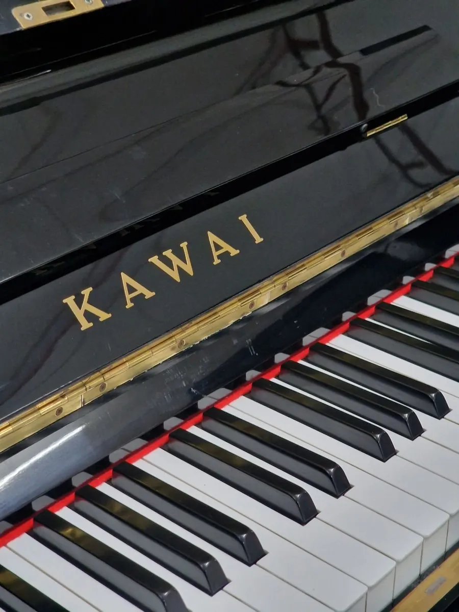 Kawai Upright Piano | KU-2D |  Polished Black - Image 4