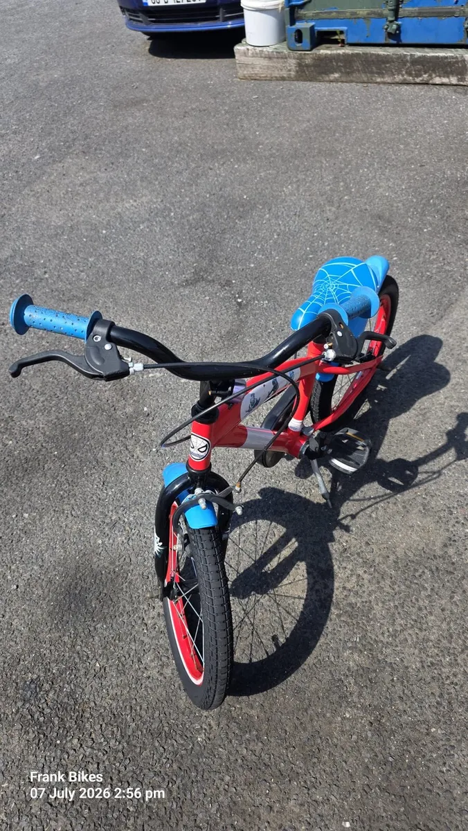 Spider-Man Kids Bike 16" Alloy Wheels - Image 2