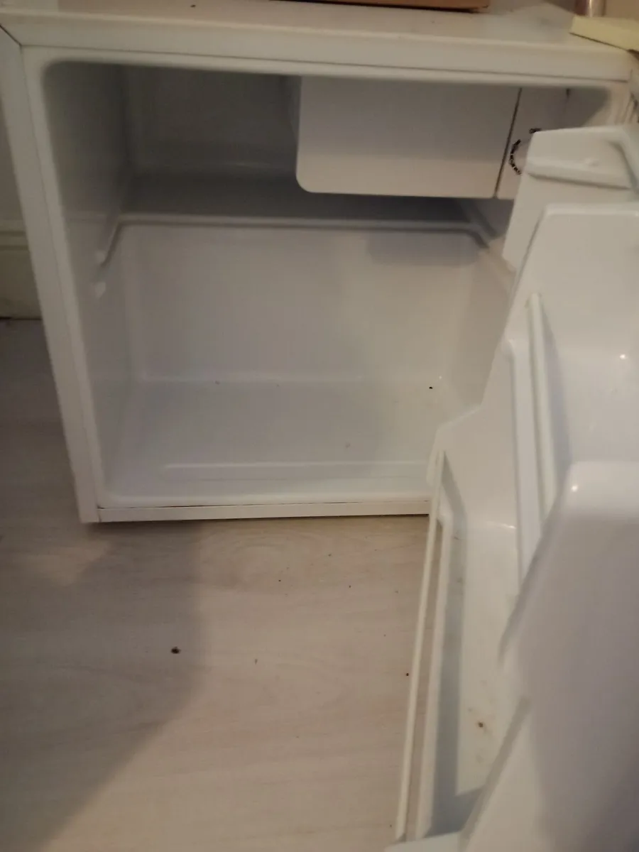 Fridge and tiny freezer suit small space - Image 1