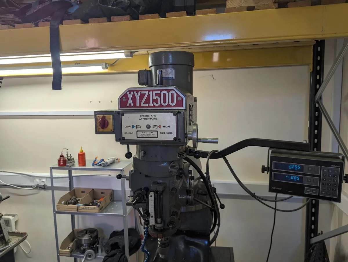 XYZ 1500 milling Machine - Image 2