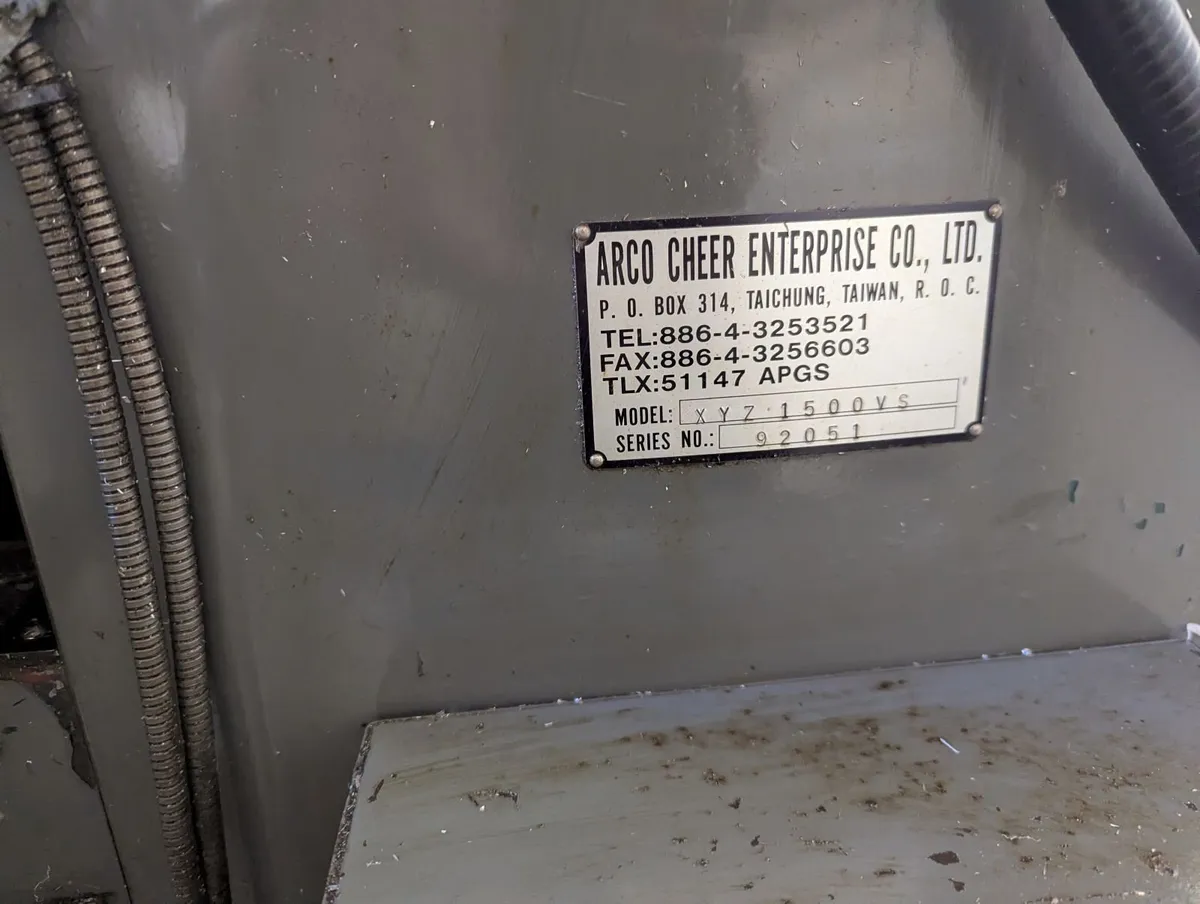 XYZ 1500 milling Machine - Image 4