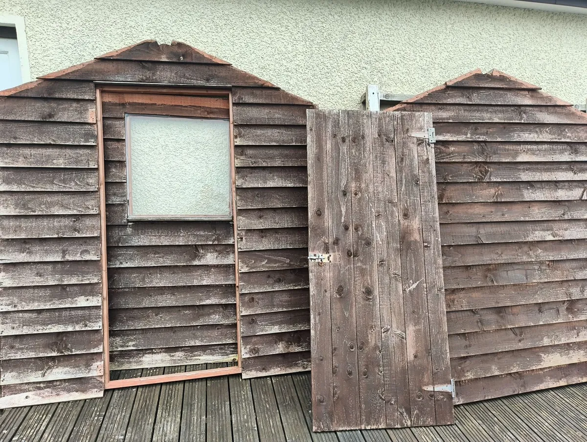 8x6 Timber Garden Shed – Dismantled - Image 1