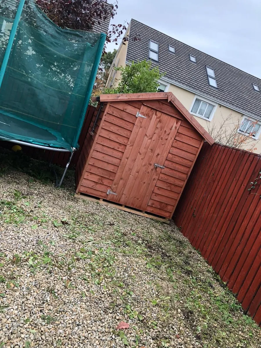 8x6 Timber Garden Shed – Dismantled - Image 2