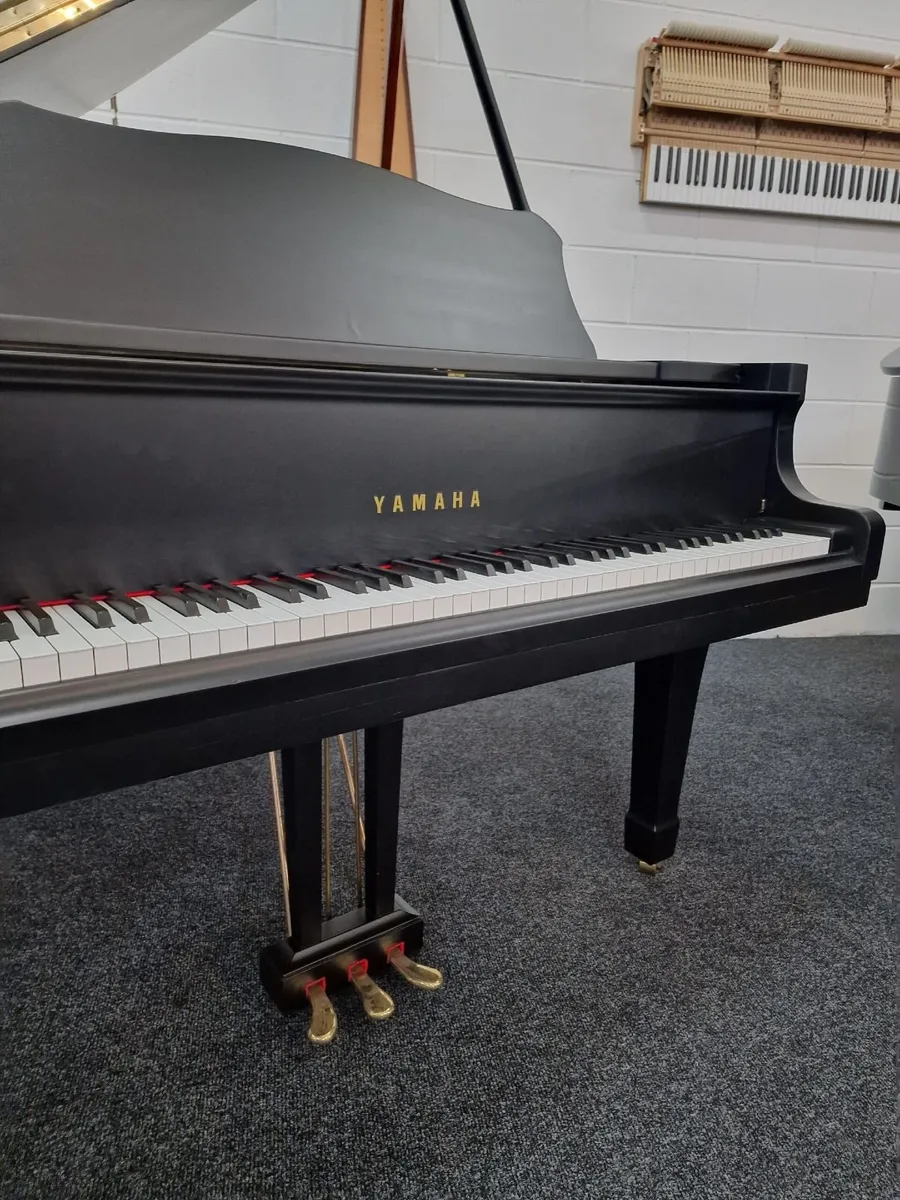 Yamaha G1 Grand Piano | c.1990 | Satin Black - Image 3