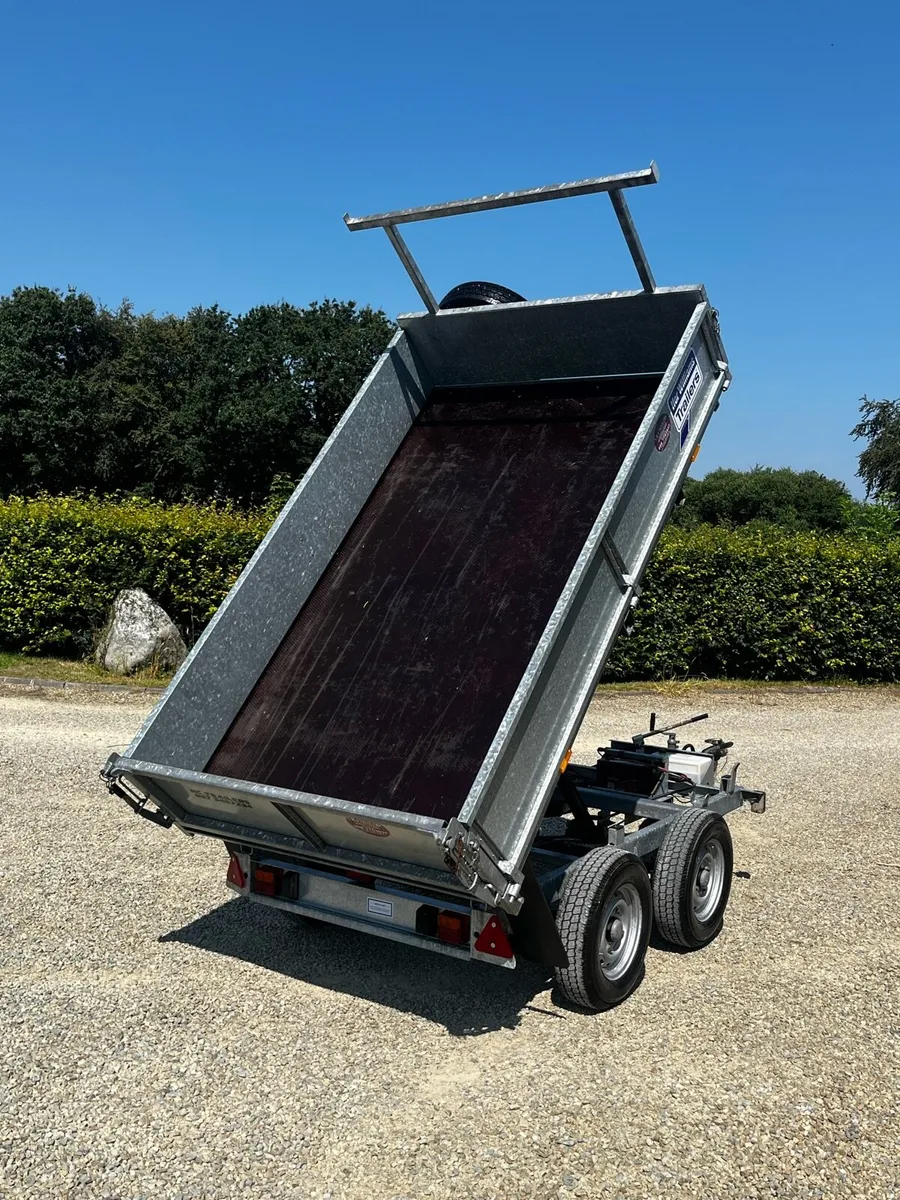 Ifor Williams 8x5 Tipping Trailer AS NEW - Image 3