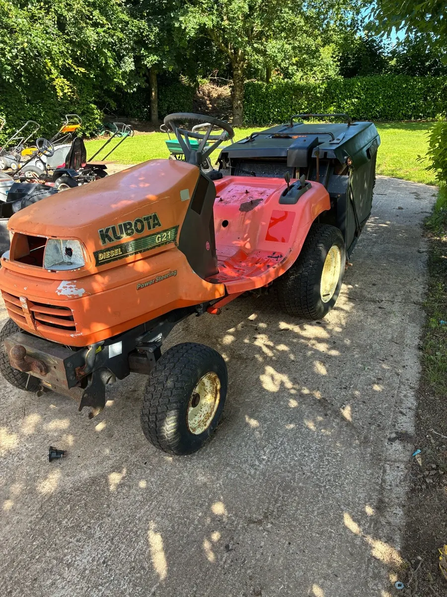 Kubota g21 - Image 4