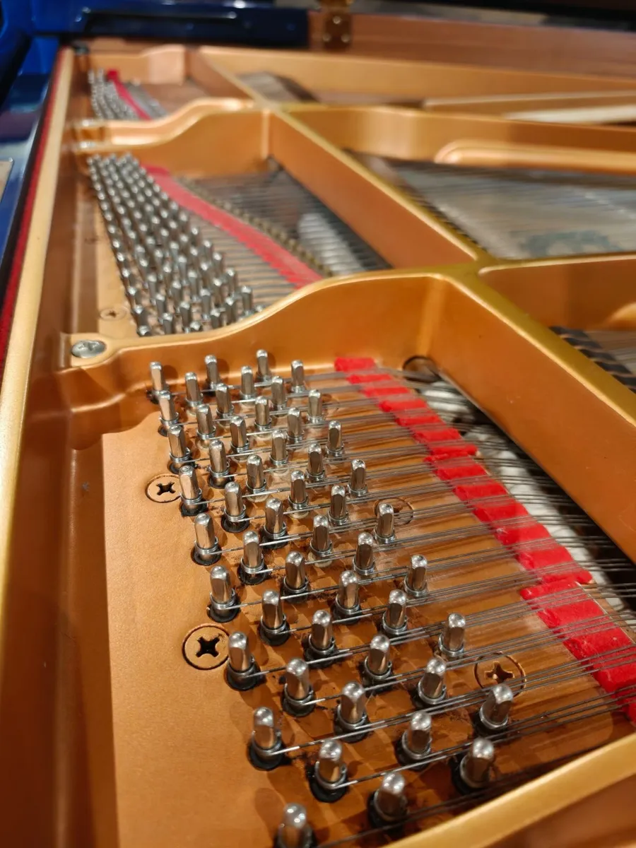 Yamaha C3 Grand Piano | c.2007 | Custom Blue Paint - Image 3