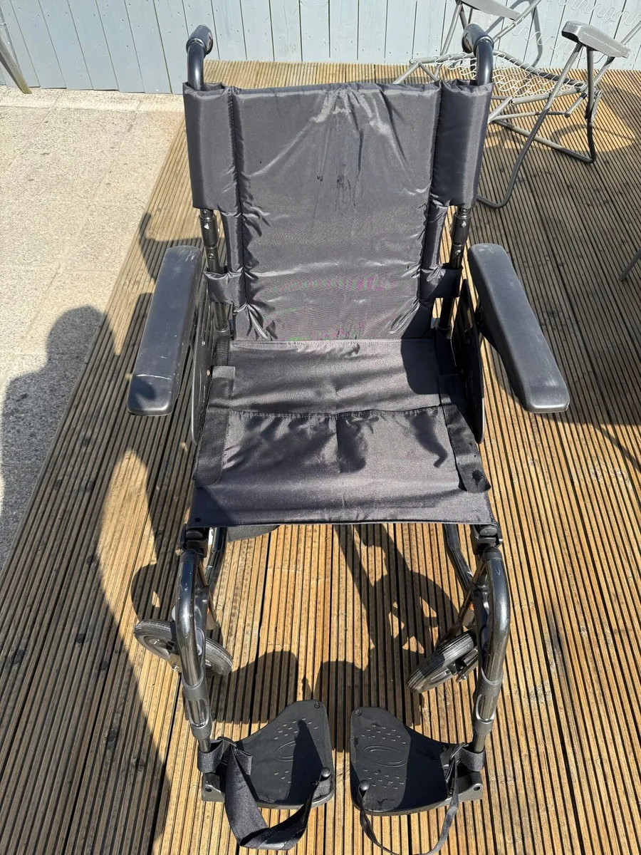 Foldable Manual Wheelchair Brand New Never Used - Image 2