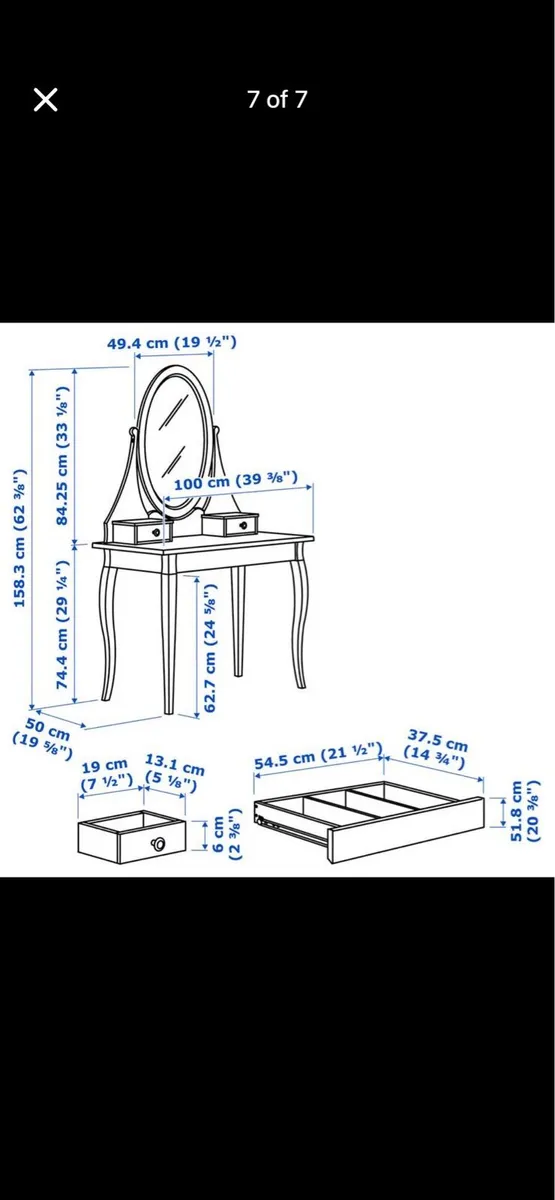 Ikea dressing table - Image 2