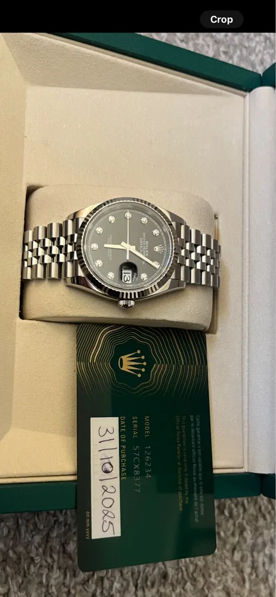 Rolex Datejust 126234 Black Diamond Dial - Image 2