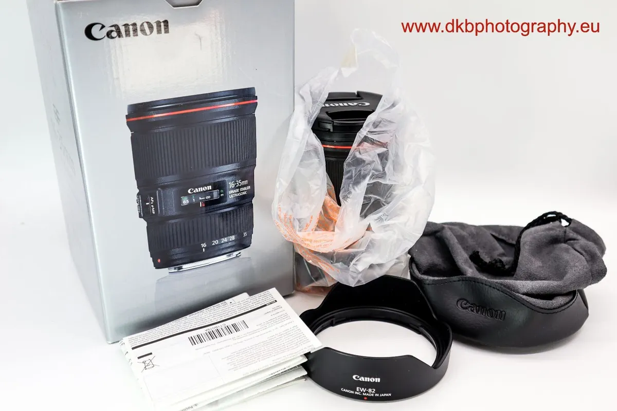 CANON EF 16-35mm F4L IS USM LENS #0549 - Image 1