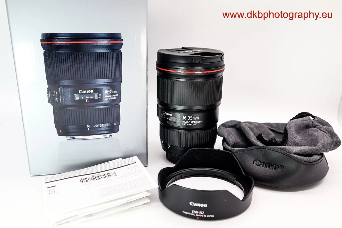 CANON EF 16-35mm F4L IS USM LENS #0549 - Image 2