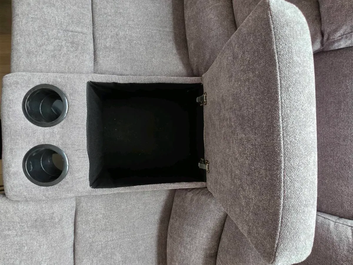 New fabric sofa all recliner NEED GON ASAP - Image 3
