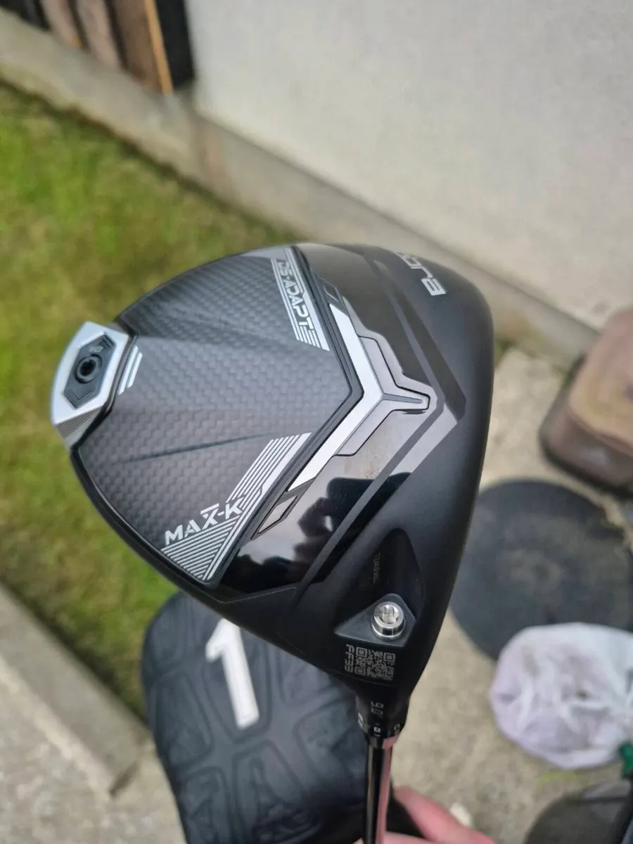 MINT COBRA ADAPT MAX K DRIVER 9 DEGREE STIFF - Image 1