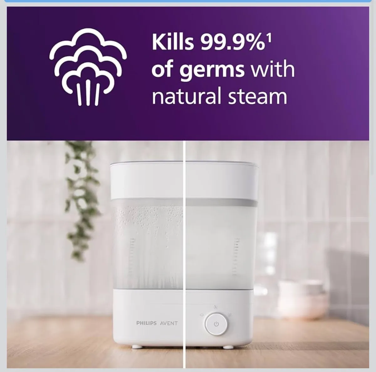 Philips Avent Premium Baby Bottle Steriliser - Image 3