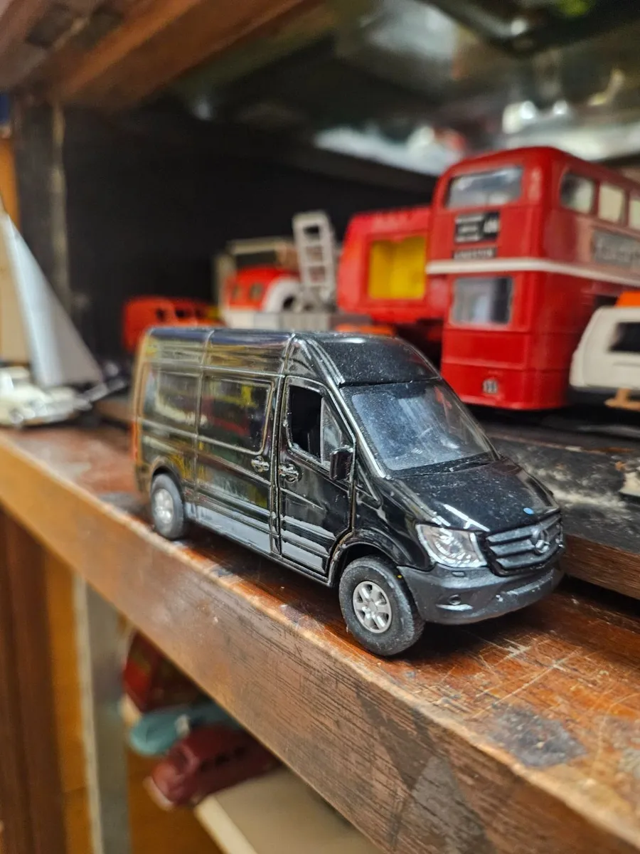 Corgi Welly Mercedes Van