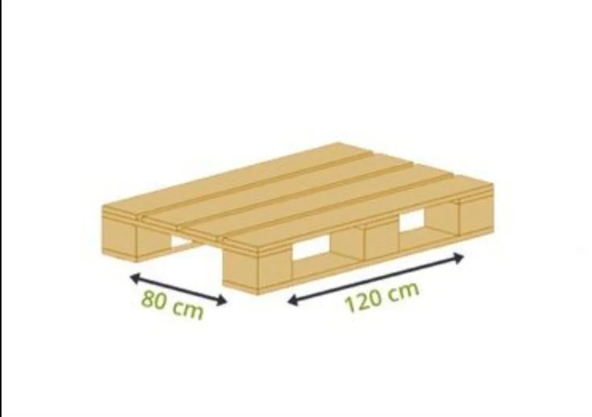Brand New EUR EURO Pallets - Image 3