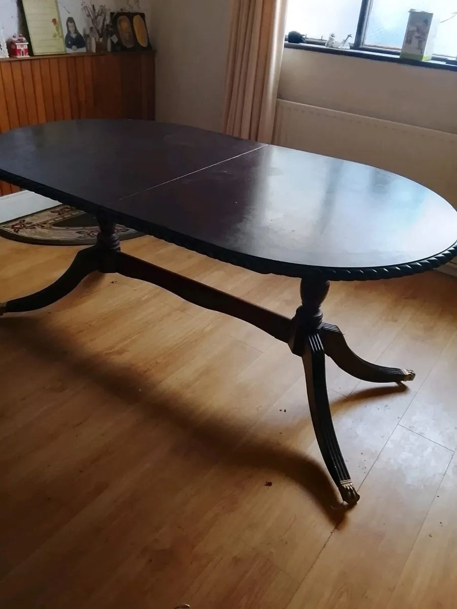 Dining room Table and Dresser - Image 1