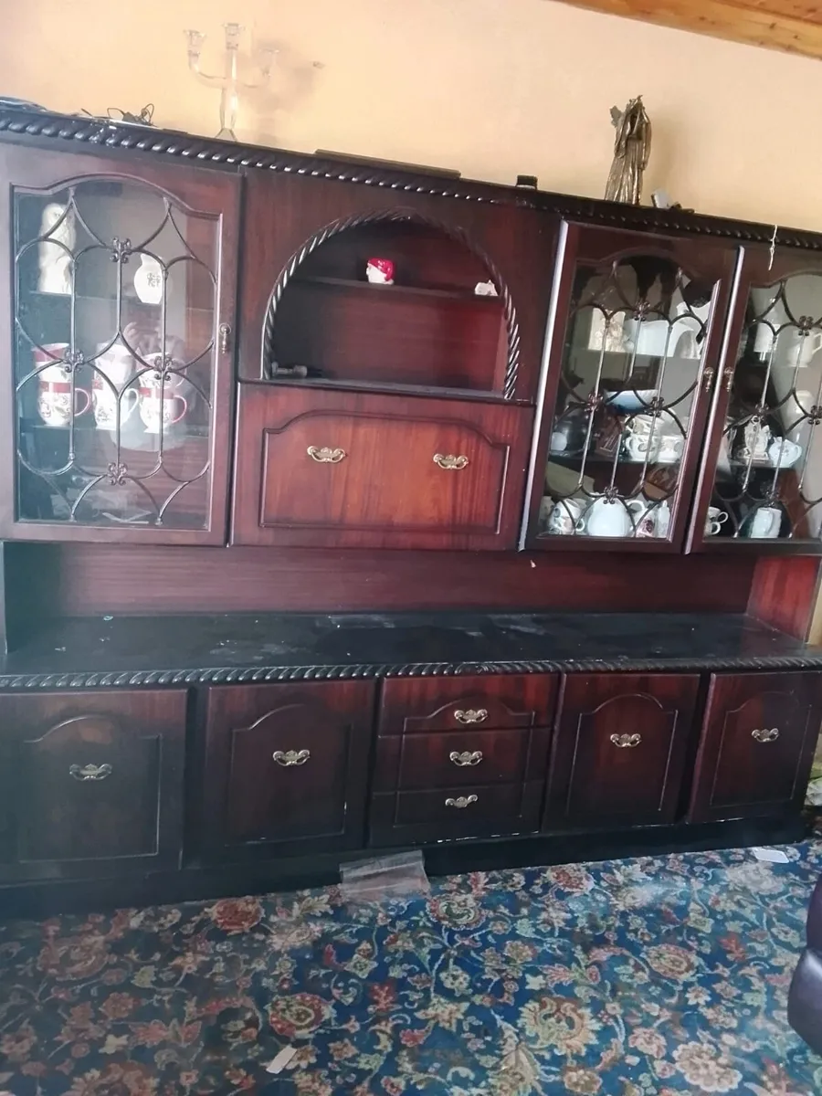Dining room Table and Dresser - Image 2