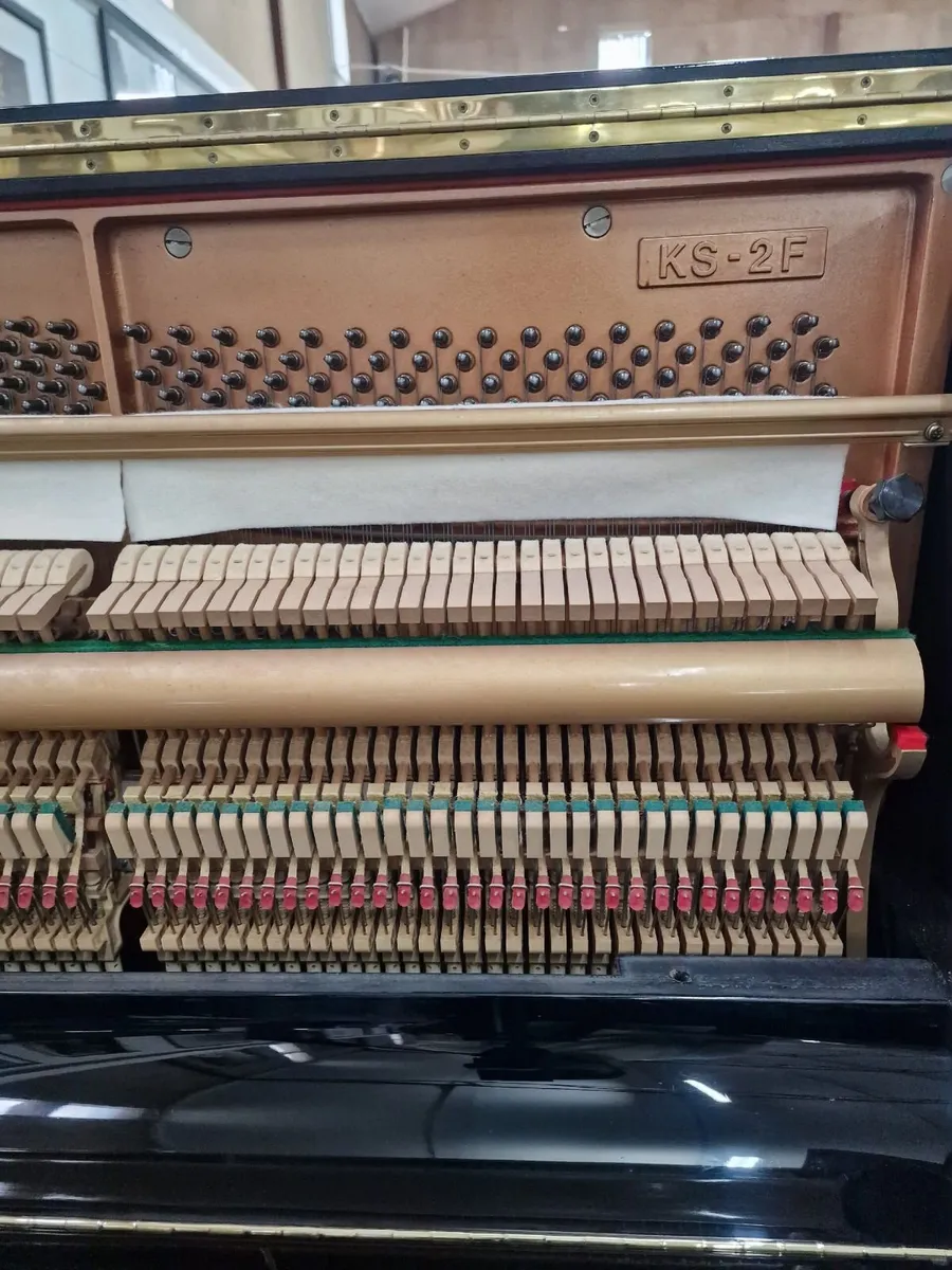 Kawai KS-2F Upright Piano | Polyester Black - Image 3