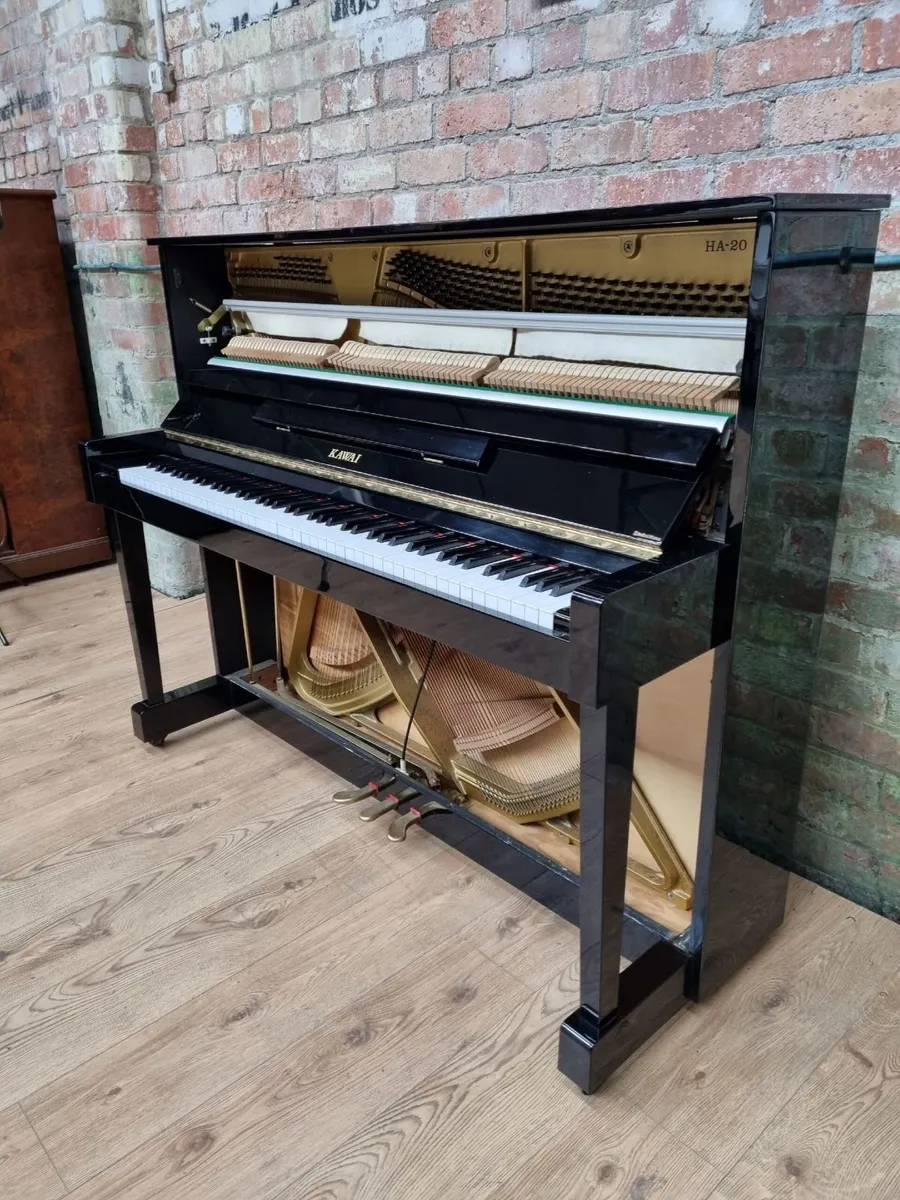 Kawai HA-20 | Polished Black Upright Piano - Image 4