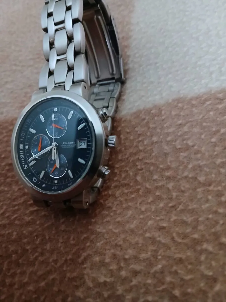 New D Alton chronograph stop watch . - Image 2
