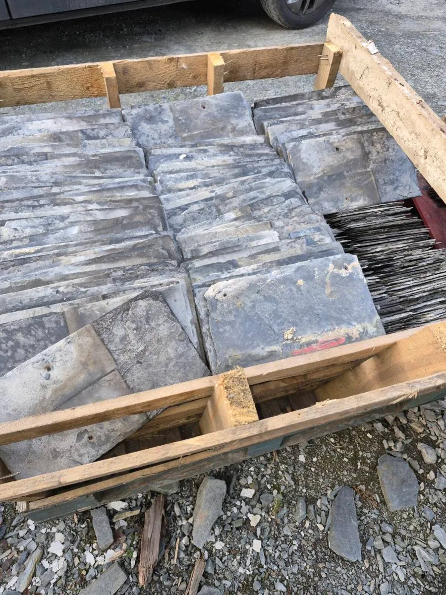Blue Bangor slates - Image 1