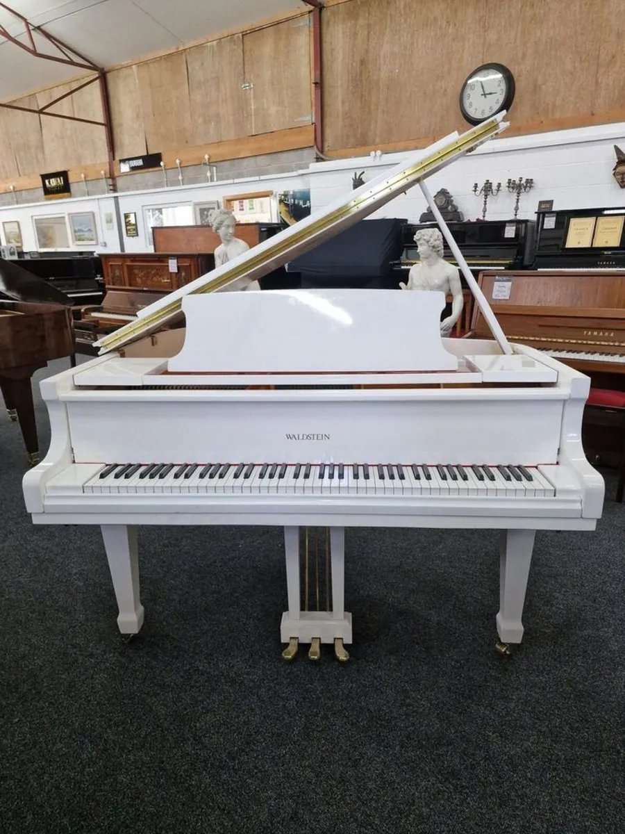 Waldstein Baby Grand Piano | GP148 | White | 2010 - Image 2