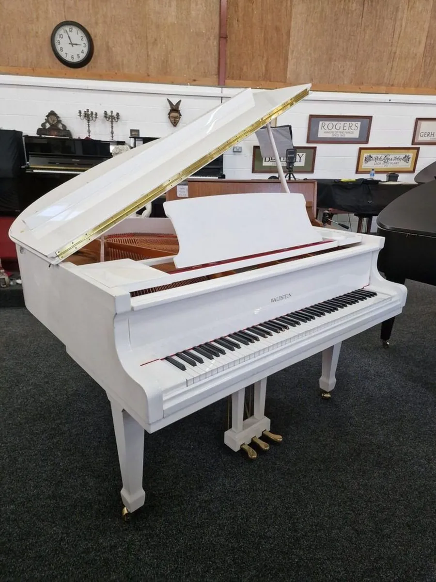 Waldstein Baby Grand Piano | GP148 | White | 2010 - Image 3