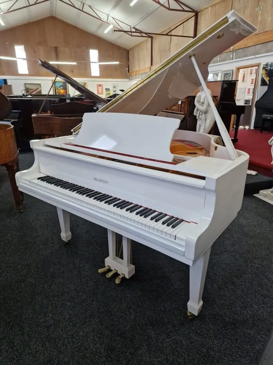 Waldstein Baby Grand Piano | GP148 | White | 2010 - Image 1