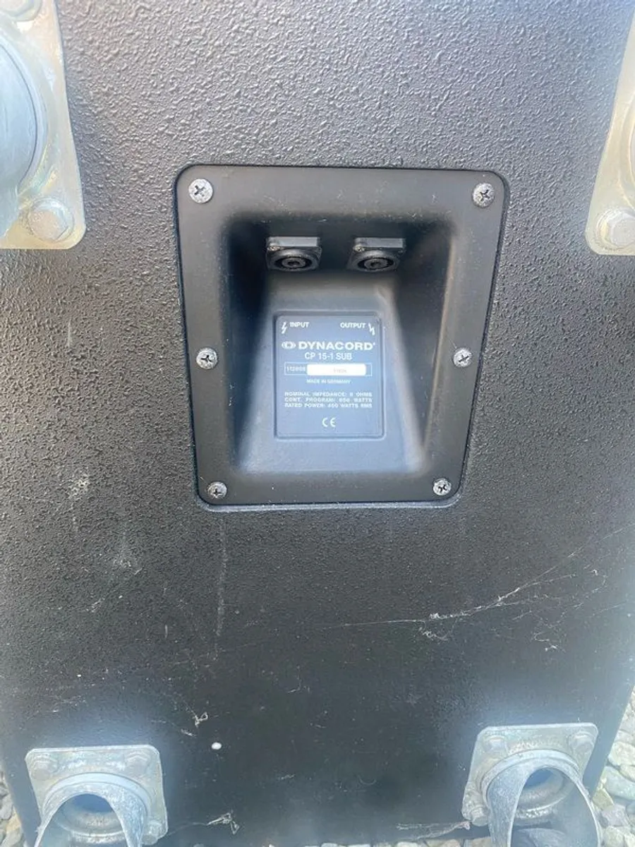 Dynacord CP 15-1 Bass bins - Image 4