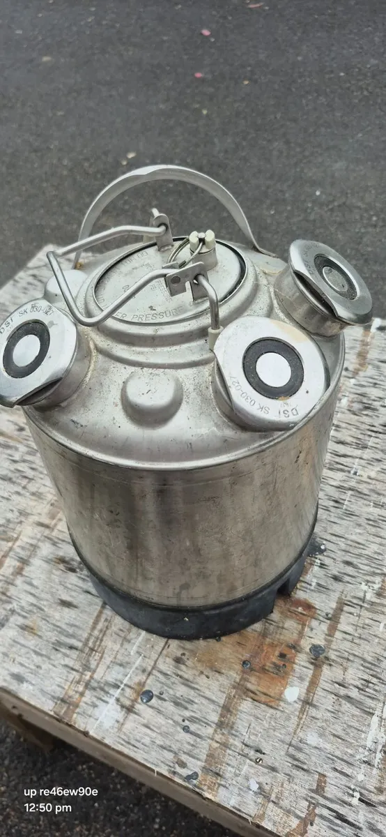 Stainless Steel pressurised beer line cleaner - Image 1
