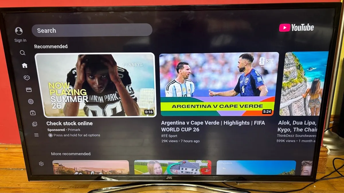 49” JVC 4K Ultra HD Smart TV - Image 1