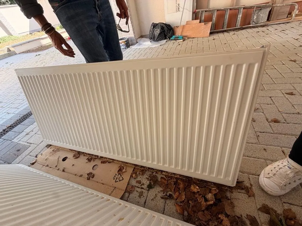 White Panel Radiators - Image 1