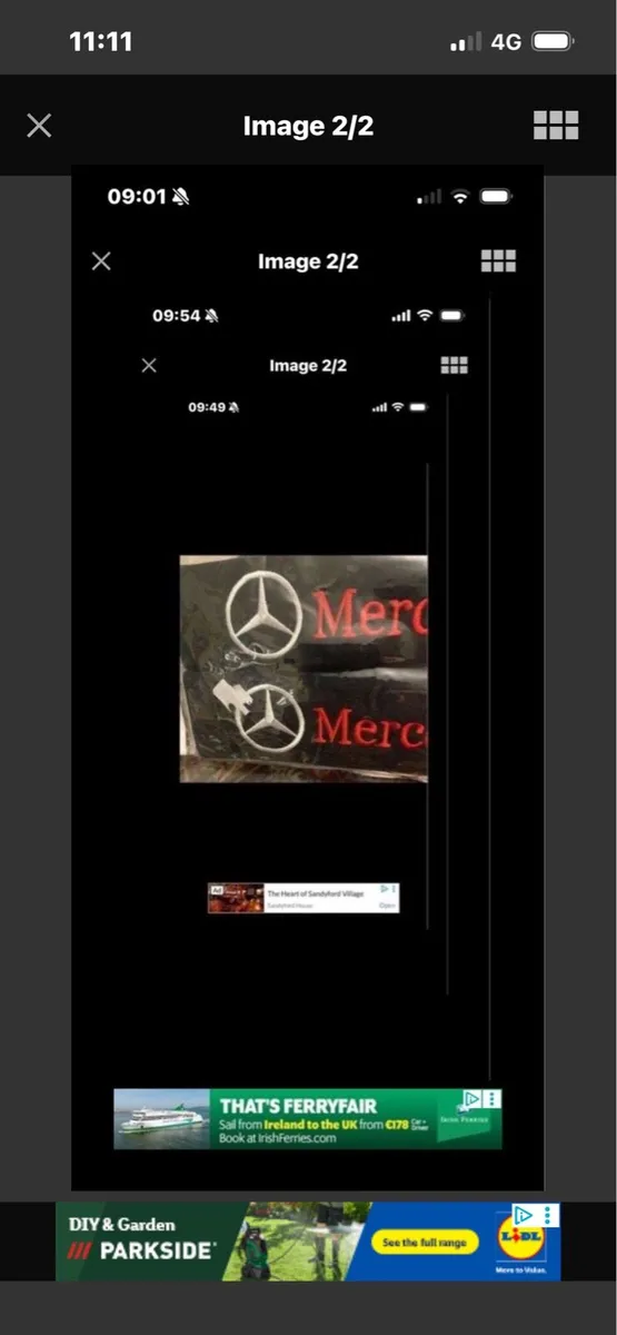 Mercedes Seat Belt Cushion Set - Image 2