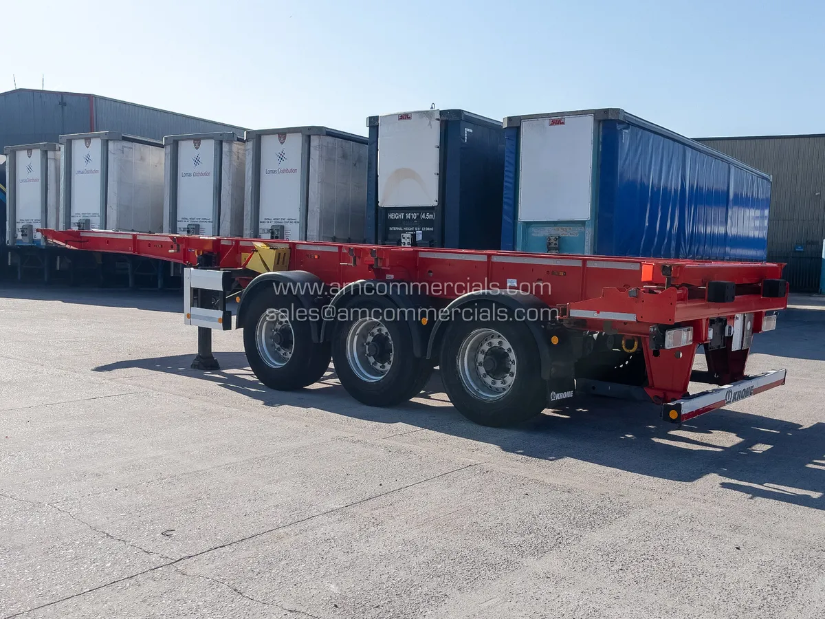 2022 KRONE SLIDING SKELETAL TRAILER - Image 4