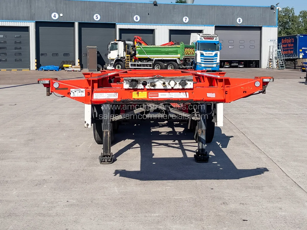 2022 KRONE SLIDING SKELETAL TRAILER - Image 2
