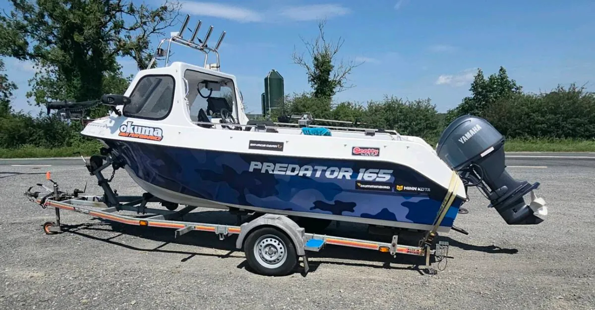 Predator 165 with new 70 hp yamaha kitted boat - Image 1