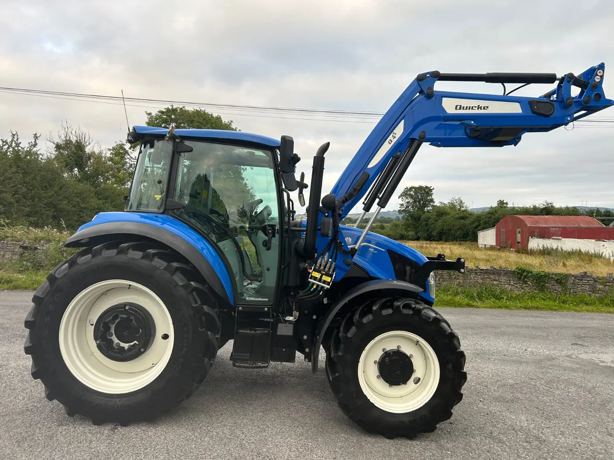 2022 New Holland T5.110 with Quicke Loader - Image 4