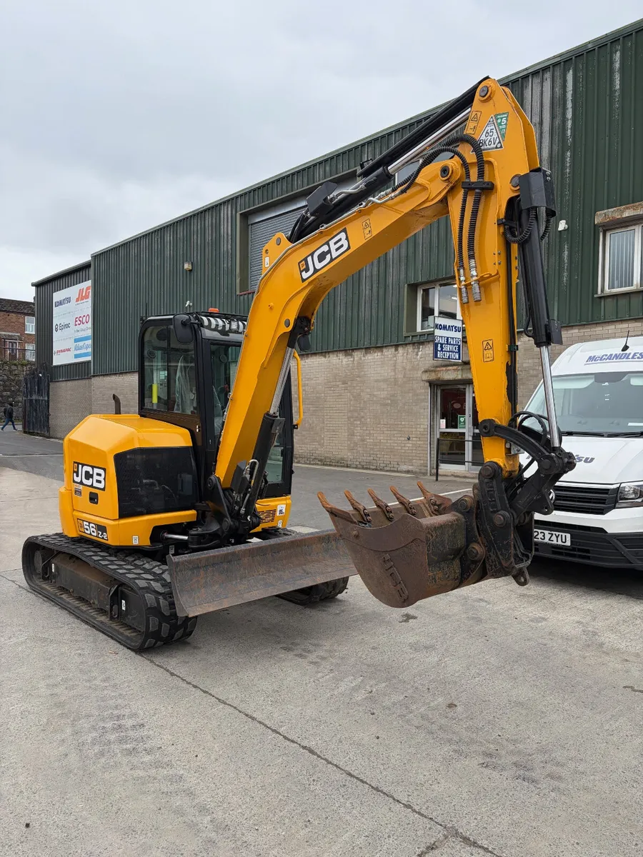 JCB 56Z-2 Mini Excavator - Image 3