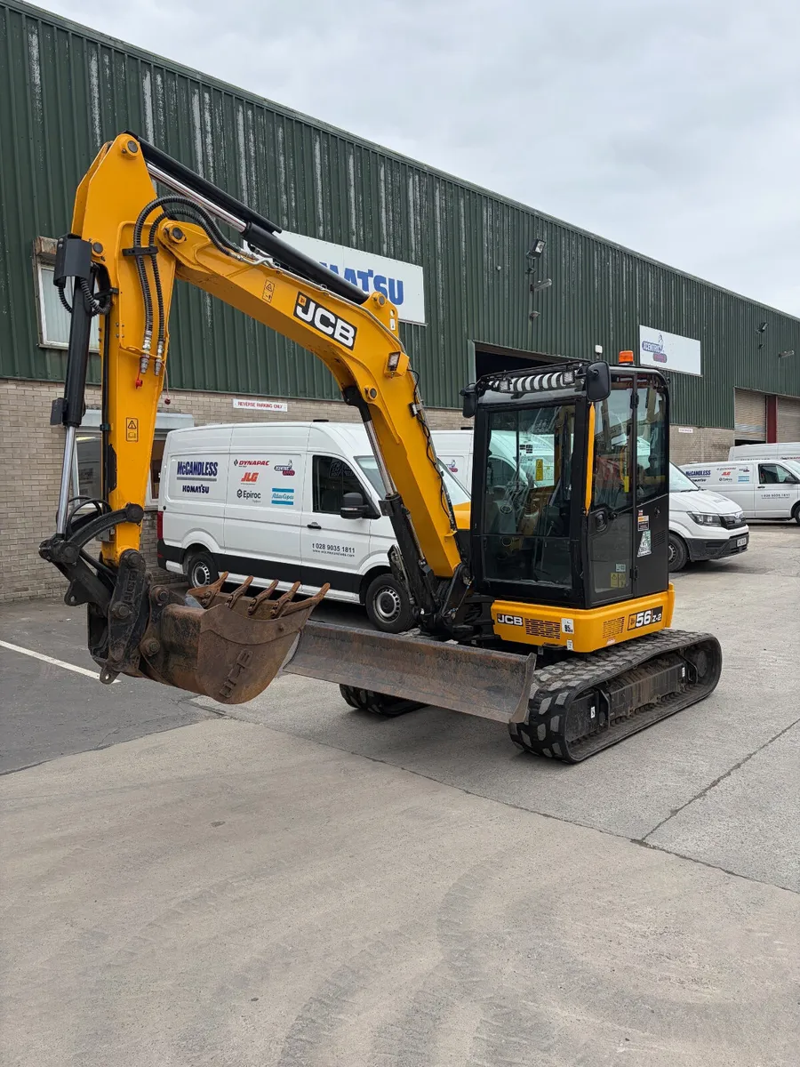 JCB 56Z-2 Mini Excavator - Image 1