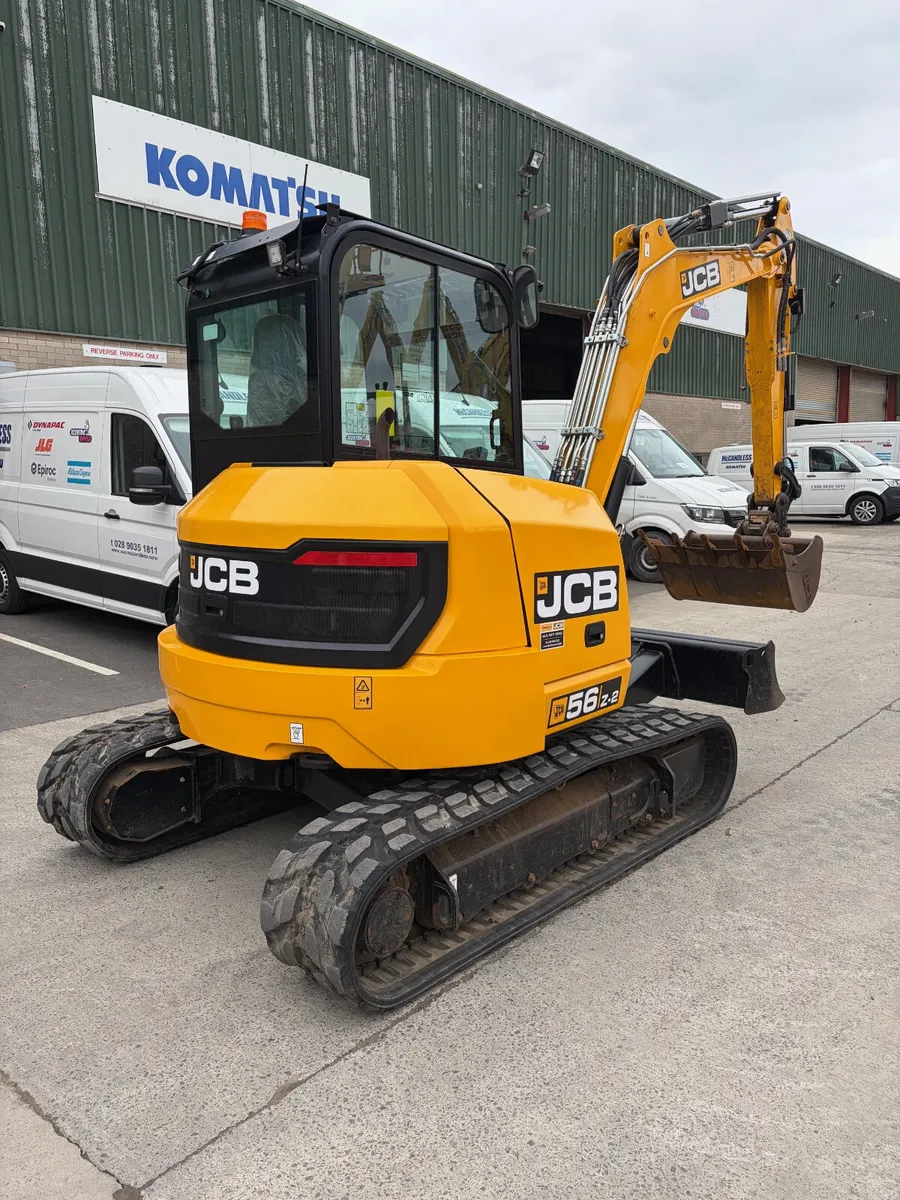 JCB 56Z-2 Mini Excavator - Image 4