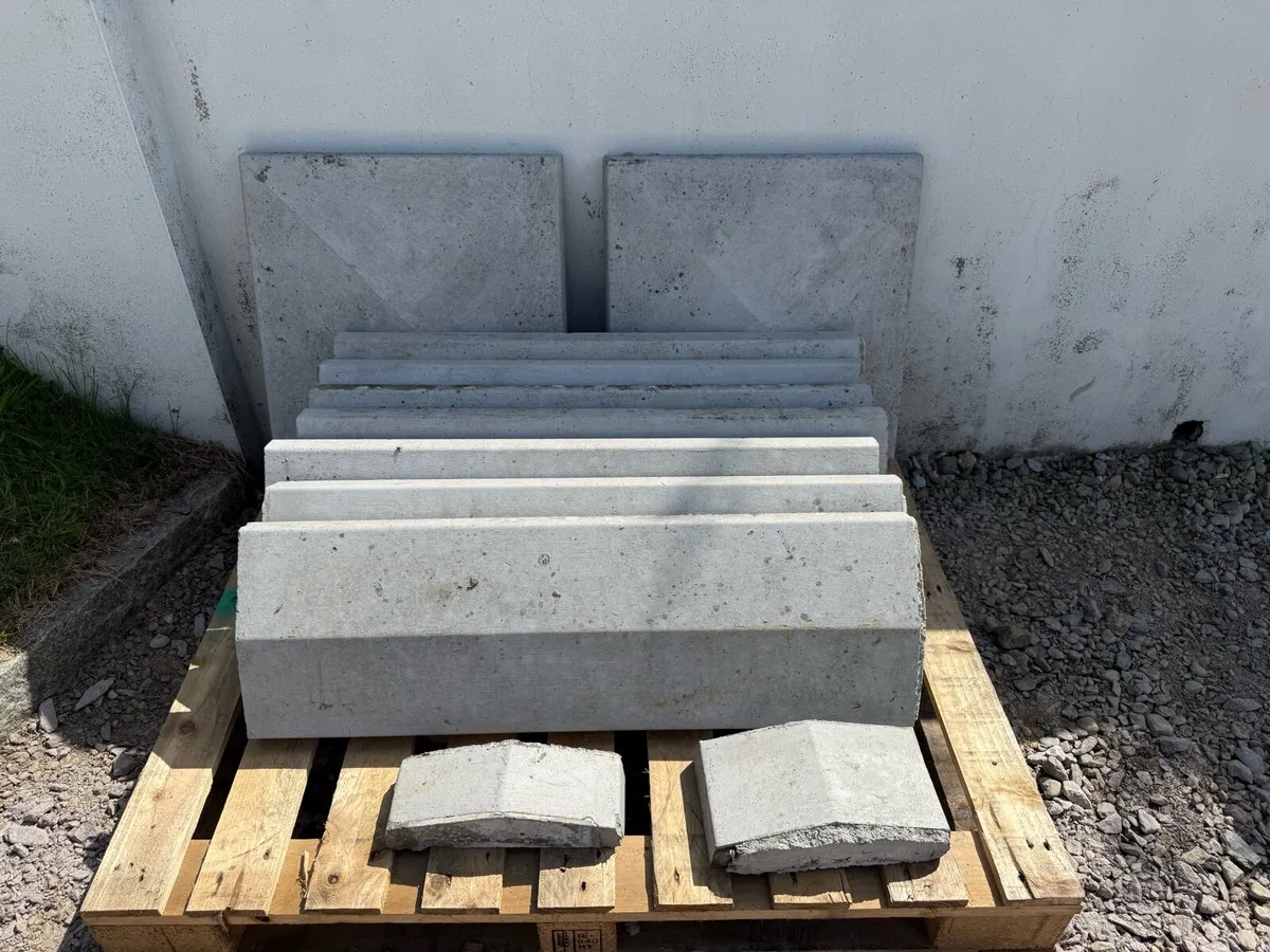Concrete wall capping - Image 1